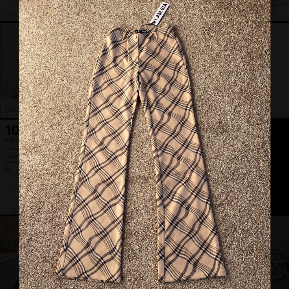 ❌(SOLD)❌I.AM.GIA Carmel set pants and top NEW XS - Picture 2 of 3